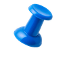 blue pushpin